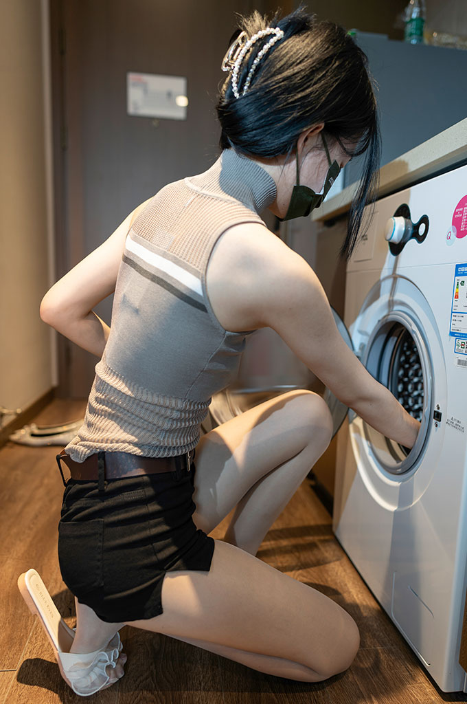 A090-美式背心 短裤肉丝