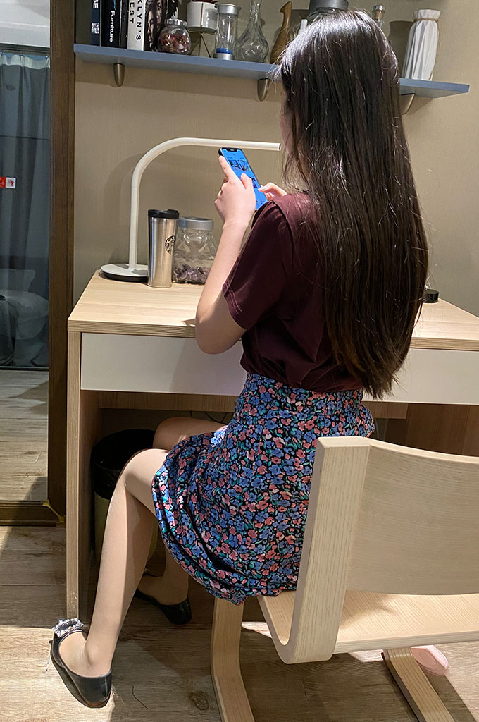 A131-碎花裙长裙